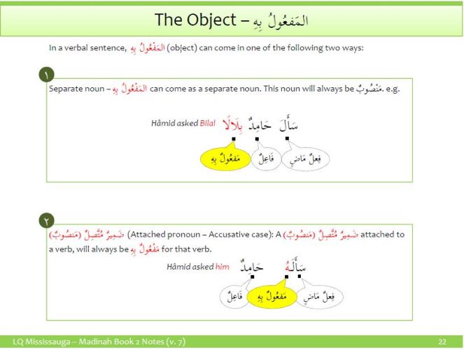  The Object - Madina Arabic