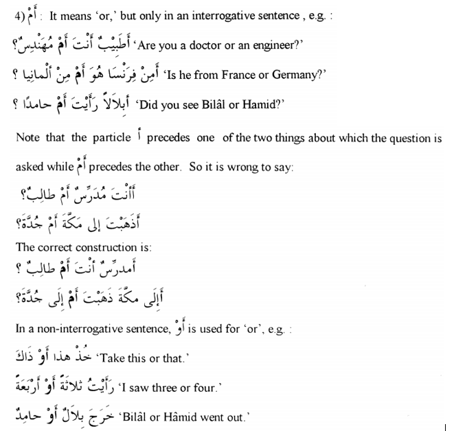 Interrogative and Non-Interrogative Or - Book 2 Key