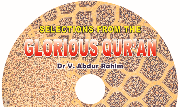 Selections from the Glorious Qur'an